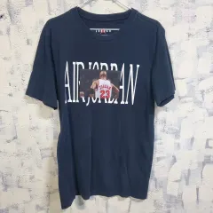 ジョーダン AIR JORDAN 黒 半袖 Tシャツ S