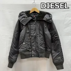 ディーゼル Y2K オールドDIESEL N-2B ナイロン ミリタリー フライト ジャケット レディース L ISItems【USED】【古着】【中古】50152870