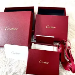 カルティエ　Cartier 空箱　3点セット　保存箱　箱だけ　赤　レッド　黒