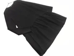 ZARA ザラ ギャザー チュニック ワンピース sizeS/黒 ◇■ レディース