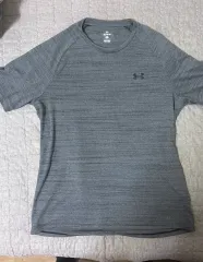 UNDER ARMOUR アンダーアーマー 機能性 半袖 Tシャツ グレー XL