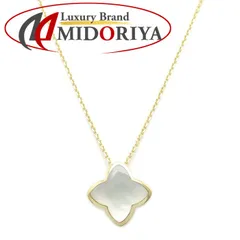 VENDOME Aoyama ヴァンドーム青山 スター ネックレス ホワイトシェル K18YG イエローゴールド レディース/295000【中古】【BJ】