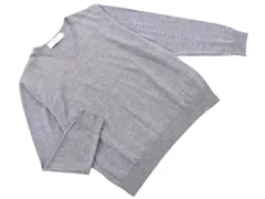 BEAMS LIGHTS ビームスライツ ウール100% Vネック ニット セーター sizeXL/グレー ◇■ メンズ