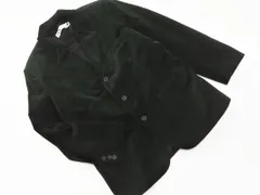 ZARA ザラ ベロア ジャケット sizeL/緑 ◇■ メンズ