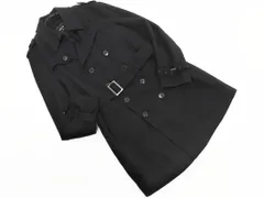 MICHEL KLEIN ミッシェルクラン HOMME 中綿ライナー付き トレンチ コート size46/黒 ◇■ メンズ
