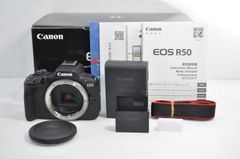 良品】Canon キャノン カメラ R50 黒 即使用フルセット追加可 - メルカリ