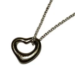 TIFFANY&Co.(ティファニー) ネックレス オープンハート シルバー
