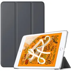 iPad mini5 ケース TiMOVO ipad mini 第5世代 ケース iPad Mini4 ケース 第5世代/第4世代 ipad mini 5 カバー 7.9インチ 適用 半透明 PC製 PUレーザー 三つ折り スタンド マグネット オー ...