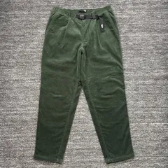 美品 THE NORTH FACE NB82311 GRANUM CORD PANT GREEN M ノースフェイス コーデュロイパンツ グリーン ■