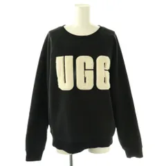 アグ UGG ロゴスウェット トレーナー 長袖 裏起毛 コットン M 黒 1123718 /NR ■OSのサムネイル