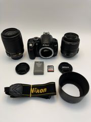 Nikon D5100ダブルズームキット】標準・望遠レンズバッテリー充電器