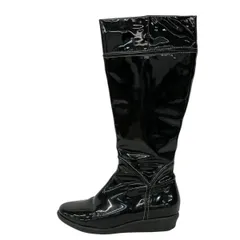 COLE HAAN(コールハーン) ロングブーツ 5 B レディース - 黒 レザー