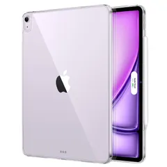 ESR iPad Air 13インチ ケース (M3/M2、2025/2024)専用 薄型軽量 耐衝撃・耐落下保護・耐黄変 ハイブリッドケース ハード背面とソフトフレーム Pencil Pro/USB-C対応 Classicシリーズ クリア