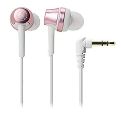 【中古-非常に良い】audio-technica SoundReality カナル型イヤホン ピンク ATH-CKR50 PK