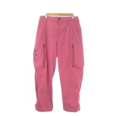 コンバース CONVERSE STARS カーゴパンツ ピンク 無地 クロップド丈 カーゴポケット /AO29 ■GY99