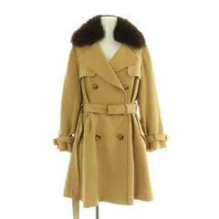 スナイデル SNIDEL ライナー付き コート フレア フォックスファー 0 ベージュ /MY ■OS