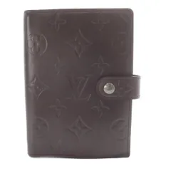 ルイヴィトン LOUIS VUITTON モノグラムマット アジェンダPM システム手帳 ダークブラウン R20936 /YO2 ■OH