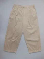 36 musinsa standard ムシンサスタンダード コーデュロイ ワイド バルーン パンツ ベージュ