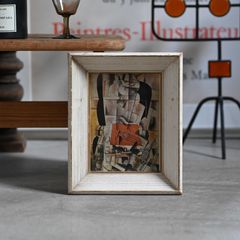 美品 森岡完介「ドゥオーモをバックに恋人たち」ガラス絵 サイン入 額装 ミラノ 美品 森岡完介「ドゥオーモをバックに恋人たち」ガラス絵 サイン入