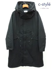 P064 [人気] JOHNBULL ジョンブル モッズコート M ブラック 16647SHK | N★