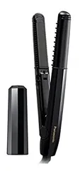【中古-非常に良い】 Panasonic パナソニック ヘアアイロン メンズ コンパクトサイズ アレンジ・ストレート 2Wayタイプ 黒 EH-HV15-K