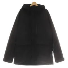 ユニクロ UNIQLO ハイブリッドダウンパーカ ジャケット 上着 XL 黒 ブラック フード付き ジップポケット 311-429290 /AU