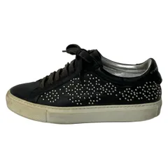 GIVENCHY(ジバンシー) スニーカー 35 レディース - 黒×シルバー スタッズ レザー