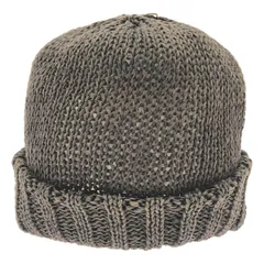 KIJIMA TAKAYUKI キジマ タカユキ ビーニーニットキャップ  グレー系