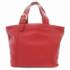 コーチ COACH オールドコーチ ヴィンテージ 4133 トートバッグ ハンドバッグ レザー USA製 アメリカ製 赤 レッド 4133 /JS ■GY18