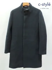 P276 [秋冬][人気] Theory セオリー チェスターコート M ブラック 日本製 02-1409100-050-904 | ★