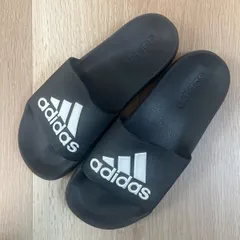 【229774】adidas アディダス  アディレッタ　シャワーサンダル　ロゴ　メンズ　25.5 メンズ  ・ GZ3779 ブラック