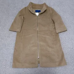 S 新品 カシミア ウール アンゴラ コート