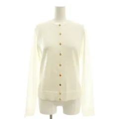 ミューズ ドゥーズィエム クラス MUSE de Deuxieme Classe 24SS FF Future クルーネック カーディガン 38 ホワイト /CX ■OS