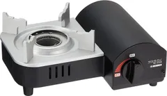 【開封済・未使用品】ニチネン マイコンロ・ティノ 小型カセットコンロ KC-333A ブラック