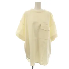 ザ リラクス THE RERACS Tシャツ F アイボリー 半袖 ラウンドネック フラップポケット /JPのサムネイル