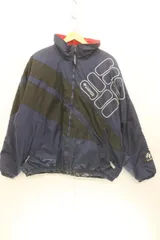 【中古】 Columbia メンズ中綿ジャケット XXL 中綿ジャケット Columbia XXL 黒 ブラック 紺 ネイビー