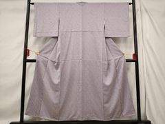 単衣 色無地 着物 花柄 着物スキ倶楽部 1161 - メルカリ