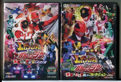 쾌도 전대 루팡 레인저 VS 경찰 전대 패트 레인저 HERO CLUB 2 권 세트 / DVD 중고 렌탈 낙하 / 이토 아사히 / 유키 유세이 / c8080
