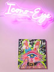 一点物アート】SADNESS-嘆きのうさぎ-【A3サイズ. 現代アート - メルカリ