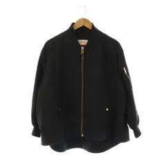 ザ リラクス THE RERACS UNITED ARROWS別注 MA-1 ブルゾン ジップアップ 36 ブラック /DO ■OSのサムネイル