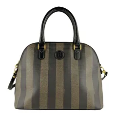 フェンディ FENDI ショルダーバッグ  ハンドバッグ ペカン