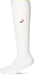 アシックス （asics） バレーボール ハイソックス ホワイト×レッド 3053A136-103