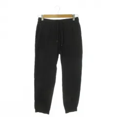 ザラ ZARA ジョガーパンツ S 黒 ブラック ドローストリング ゴムウエスト 裾絞り 無地 /AO33 ■GY58