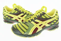 アシックス asics ×KIKOKOSTADINOV キコ コスタディノフ UB9-S GEL-DS TRAINER 14 DARK MUSTARD TRUFFLE GREY ゲル トレーナー 26.5 ダークマタード ▲■250227