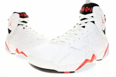 ナイキ NIKE AIR JORDAN 7 RETRO WHITE INFRARED 2023 28cm CU9307-160 AJ7 エア ジョーダン VII レトロ ホワイト インフラレッド 【ブランド古着ベクトル】【中古】▲■250919