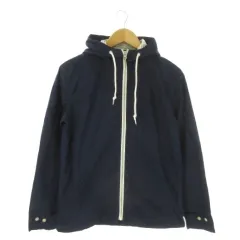 レイジブルー RAGEBLUE ジャケット 上着 L 紺 ネイビー フード付き ジップアップ 長袖 /AO23 ■GY58