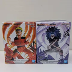 NARUTO　ナルト　フィギュア　うずまきナルト　うちはサスケ　2種類セット