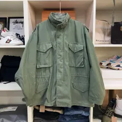 アルファインダストリーズ カーキ M-65 フィールド ジャケット L