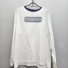 トミー ジーンズ ビックロゴ ロングスリーブ 長袖Tシャツ L(XL)