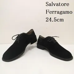 サルヴァトーレフェラガモ スエード Uチップ レザ－ シューズ 6 1/2EEE メンズ 24.5cm ISItems【USED】【古着】【中古】50152895
